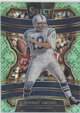 Johnny Unitas [Dragon Scale Prizm] #22