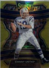 Johnny Unitas [Gold Prizm] #22