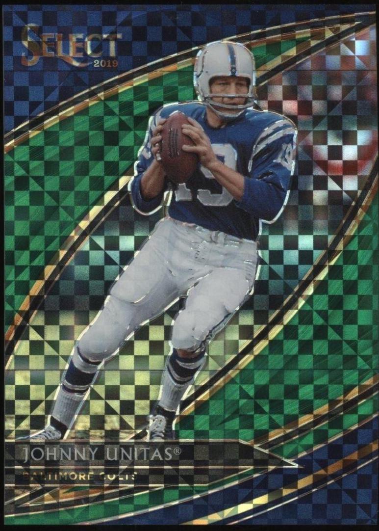Johnny Unitas [Green Prizm] #282
