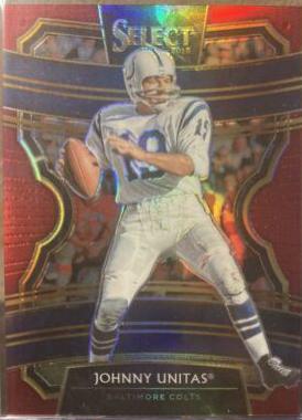 Johnny Unitas [Maroon Prizm] #22