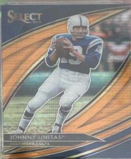 Johnny Unitas [Orange Pulsar Prizm] #282