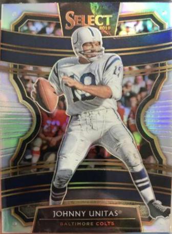 Johnny Unitas [Silver Prizm] #22