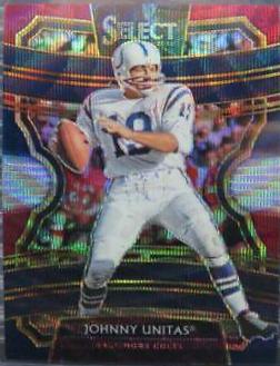 Johnny Unitas [Tri Color Prizm] #282