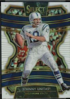 Johnny Unitas [White Prizm] #22
