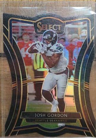 Josh Gordon [Die Cut Purple Prizm] #134