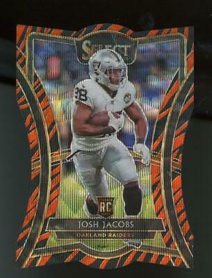 Josh Jacobs [Die Cut Tiger Prizm] #151