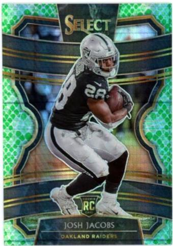 Josh Jacobs [Dragon Scale Prizm] #81