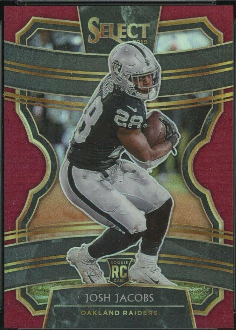 Josh Jacobs [Maroon Prizm] #81