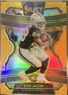 Josh Jacobs [Orange Prizm] #81
