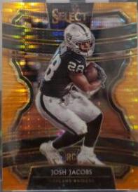 Josh Jacobs [Orange Pulsar Prizm] #81
