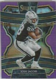 Josh Jacobs [Purple Prizm] #81