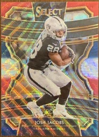 Josh Jacobs [Tri Color Prizm] #81