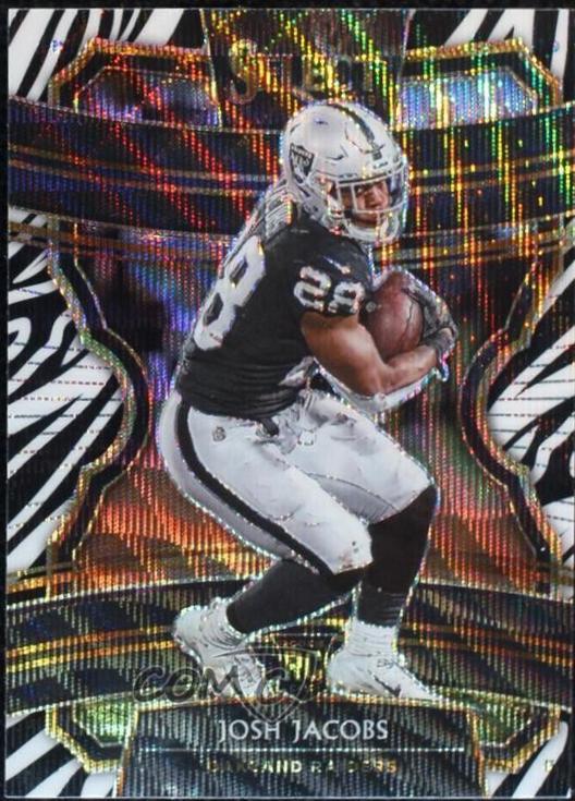 Josh Jacobs [Zebra Prizm] #81