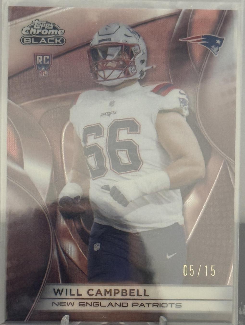 Will Campbell [Rose Gold Refractor] #132