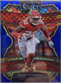 Juan Thornhill [Blue Prizm] #68