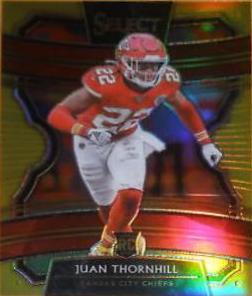 Juan Thornhill [Gold Prizm] #68