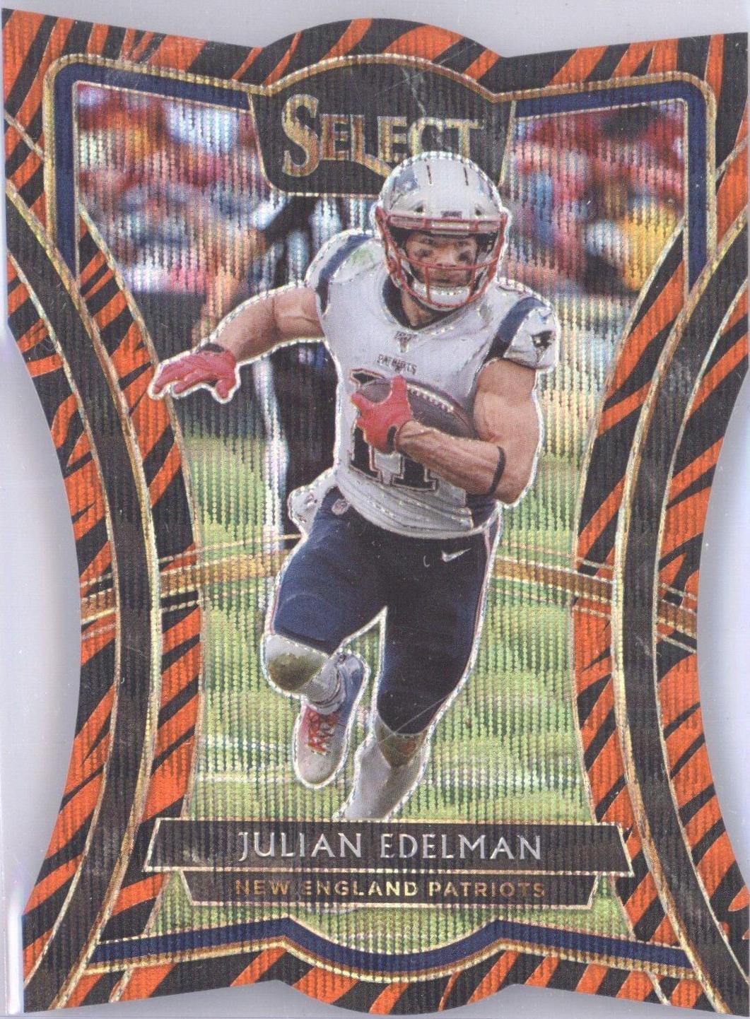 Julian Edelman [Die Cut Tiger Prizm] #200