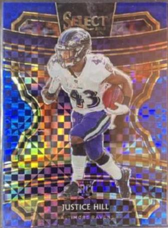 Justice Hill [Blue Prizm] #28