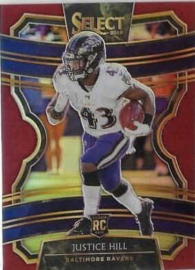 Justice Hill [Maroon Prizm] #28
