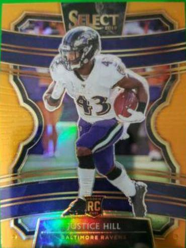 Justice Hill [Orange Prizm] #28
