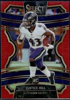 Justice Hill [Red Prizm] #28