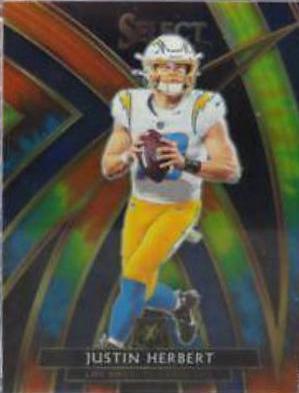 Justin Herbert [2020 XRC Prizm Redemption Tie Dye] #303