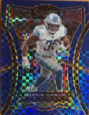 Kerryon Johnson [Blue Prizm] #187