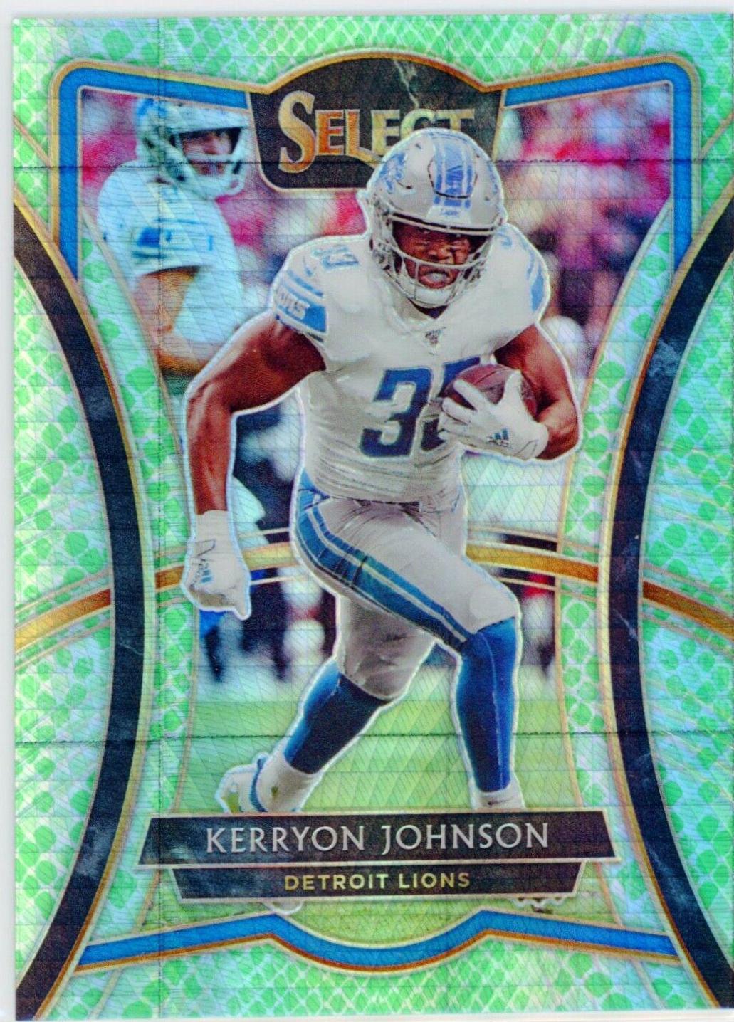 Kerryon Johnson [Dragon Scale Prizm] #187
