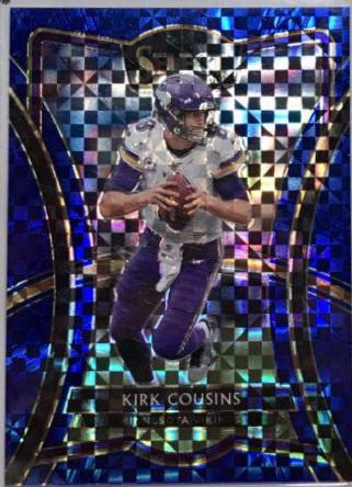 Kirk Cousins [Blue Prizm] #133