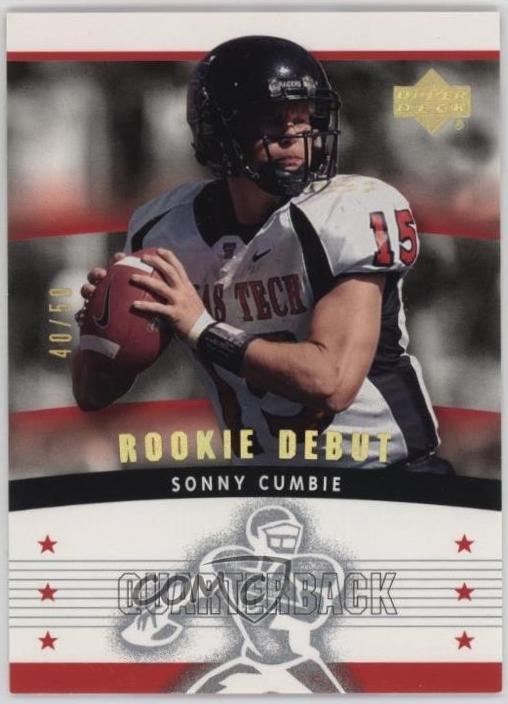 Sonny Cumbie [Gold Spectrum] #108