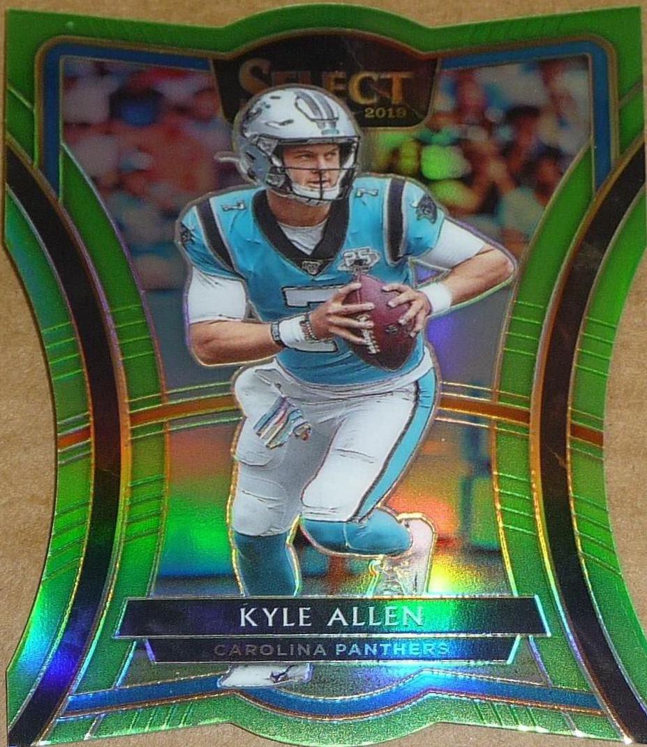 Kyle Allen [Die Cut Green Prizm] #160
