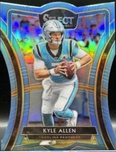 Kyle Allen [Die Cut Light Blue Prizm] #160