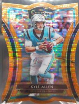 Kyle Allen [Die Cut Orange Pulsar Prizm] #160