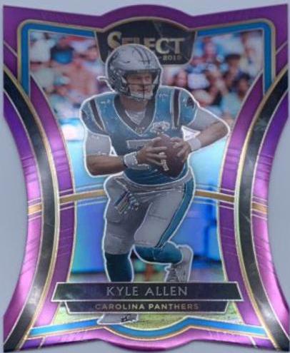 Kyle Allen [Die Cut Purple Prizm] #160