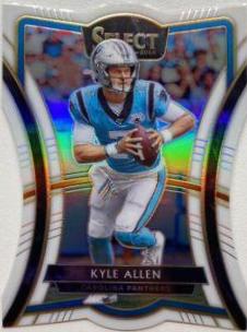 Kyle Allen [Die Cut White Prizm] #160