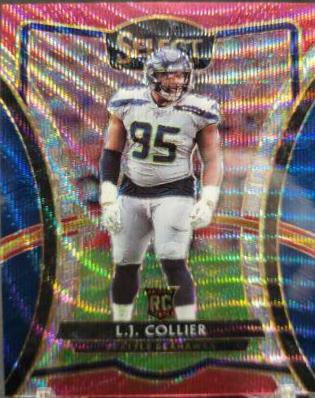 L.J. Collier [Blue Prizm] #108