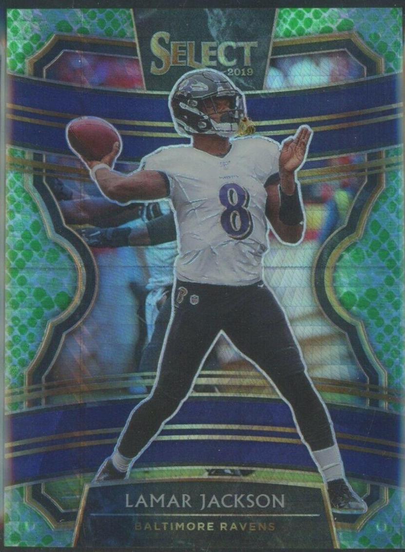 Lamar Jackson [Dragon Scale Prizm] #71