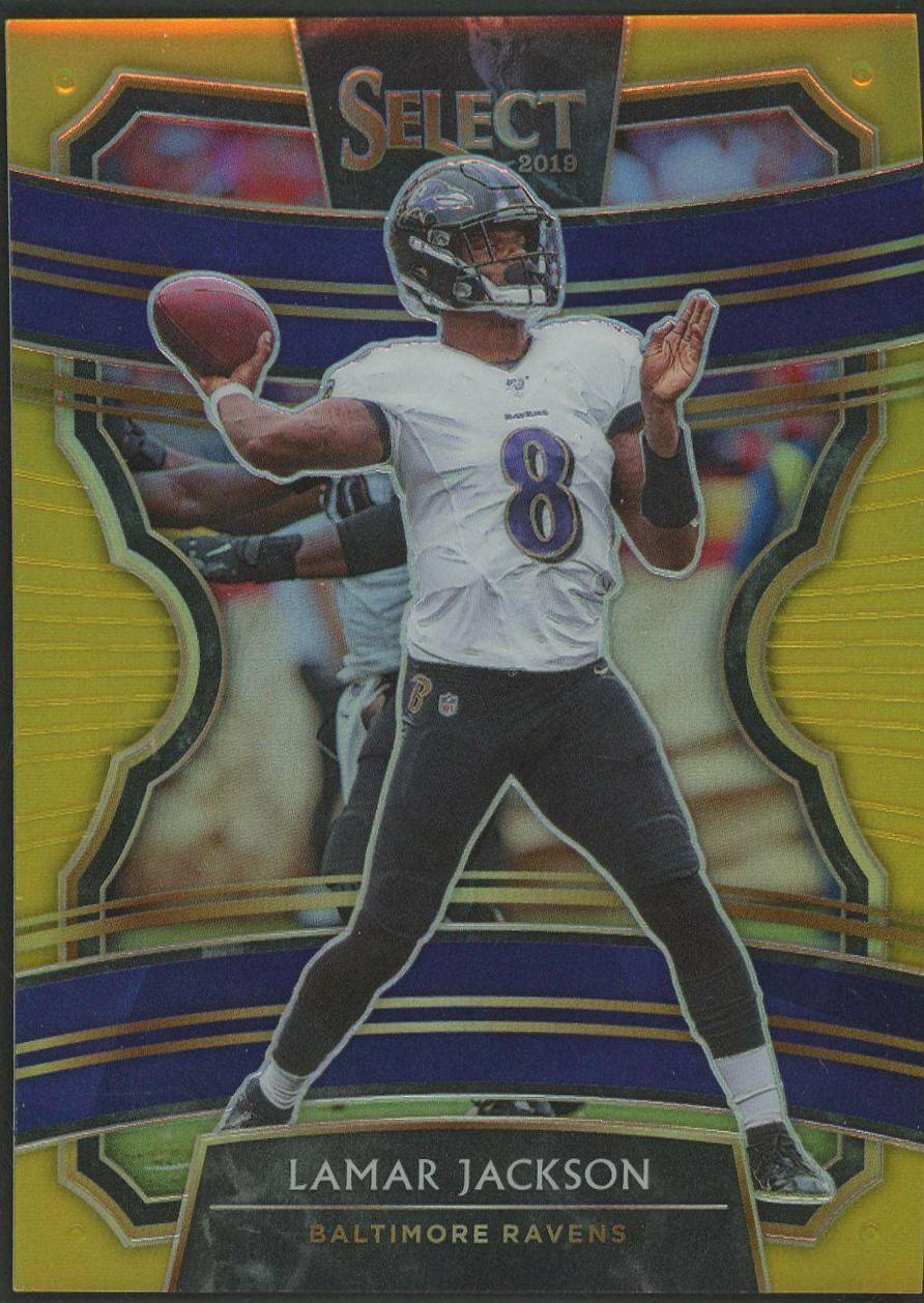 Lamar Jackson [Gold Prizm] #71