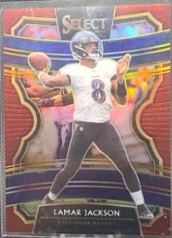 Lamar Jackson [Maroon Prizm] #71