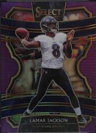 Lamar Jackson [Purple Prizm] #71