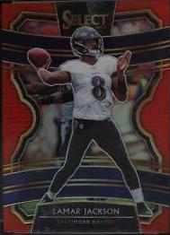 Lamar Jackson [Red Prizm] #71