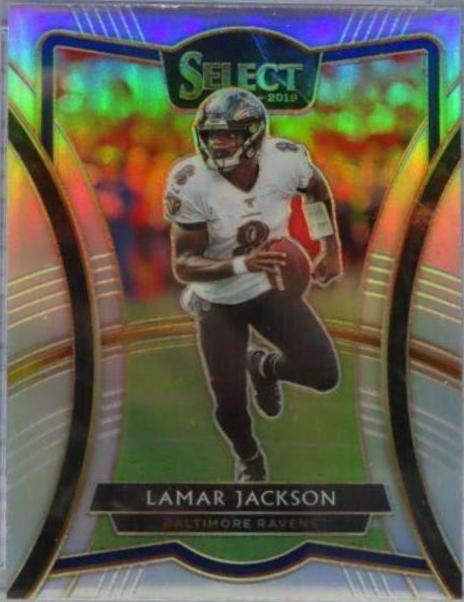 Lamar Jackson [Silver Prizm] #136