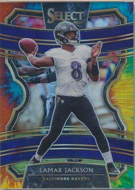 Lamar Jackson [Tie Dye Prizm] #71