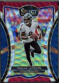 Lamar Jackson [Tri Color Prizm] #136