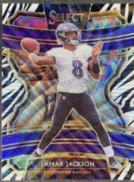 Lamar Jackson [Zebra Prizm] #71