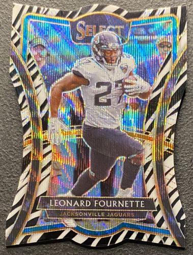 Leonard Fournette [Die Cut Zebra Prizm] #164