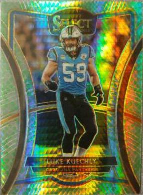 Luke Kuechly [Dragon Scale Prizm] #199