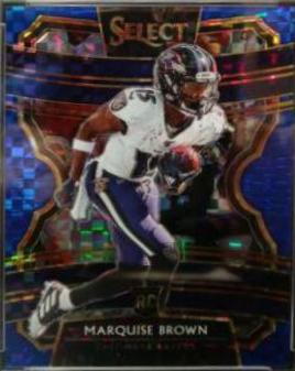 Marquise Brown [Blue Prizm] #65