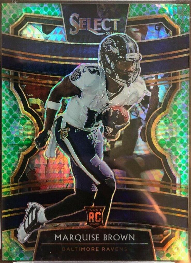 Marquise Brown [Dragon Scale Prizm] #65