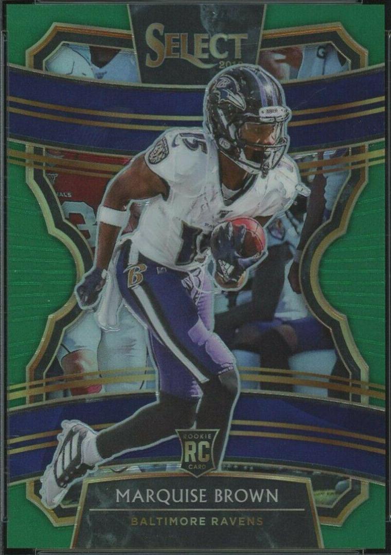 Marquise Brown [Green Prizm] #65